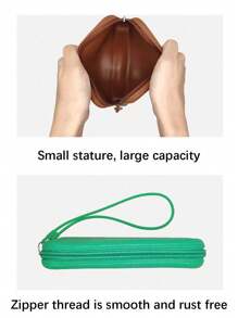 1 bolsa de cosméticos de silicona de unicolor con forma de corazón, bolsa de almacenamiento de gran capacidad, bolso con cuerda colgante, bolso simple para mamá, monedero, estuche para lápiz labial, bolso cuadrado, bolsa de almacenamiento para brochas de maquillaje, silicona suave, uso multifuncional, a prueba de humedad, a prueba de moho, resistente al calor y fácil de limpiar, cremallera suave sin óxido, tacto cómodo, equipado con cuerda colgante, bolsa de cosméticos, bolsa de maquillaje grande, regalos de Navidad, bolsa, viaje, bolsa, embrague / bolso pequeño, organizador de maquillaje, bolsa, soporte para brochas, mini bolsa, bolsa de gran capacidad