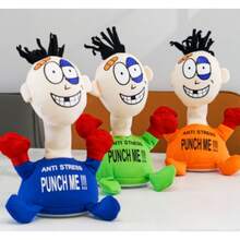 Juguete de peluche antiestrés diseñado para brinda Juguete de peluche antiestrés relajante TO011 portátil ligero interiores exteriores niños Juguete de peluche antiestrés relajante TO011 - Multicolor - Ver 2