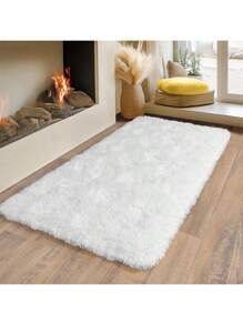 1pc Rug, Area Rug, Living Room Bedroom Rug, Room Decor, Solid Color Soft Modern Indoor Large Shaggy Rug For Bedroom Living Room Dorm Kids Room, Halloween Gift, Bedroom Decor, Home Decorative Non-Slip Plush Fluffy Area Rugs Girl Pink Comfy Floor Carpet