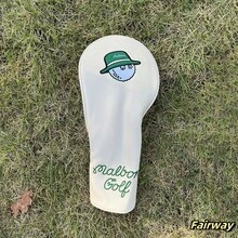 米色渔夫高尔夫球杆保护套、高尔夫配件和由防水材料制成的保护套为您的高尔夫球杆提供最佳保护。