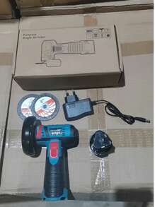 12V Mini Angle Grinder, Electric Polishing Grinding Machine, Mini Cordless Lithium Battery Power Tool For Efficient Polishing And Grinding Tasks, Versatile For Home Tasks, Gifts For Man