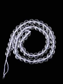 6/8/10mm Natural Round Loose Beads, DIY Bracelet Necklace Jewelry, Suitable For Couples Bracelets, Phone Chain, Key Chains, Findings