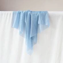 12 件多色闪亮涤纶薄雪纺方形纯色手工餐巾 46*46 厘米/18*18 英寸，适用于派对、婚礼、圣诞节、日常使用、餐厅、咖啡厅装饰、餐具、杯垫 - 彩色 - 查看 14