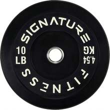Fitvids  Bumper Plates, 2" Weight Plates For Strength Training &Amp; Weightlifting, Pairs, Sets Or Sets With 7FT Barbell, Multiple Options - 10 Lbs - View 3