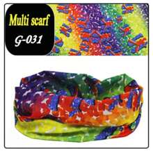 قطعة واحدة من وشاح الرأس للدراجة، يمكن ارتداؤه على الرأس أو في الرسغ أو استخدامه كغطاء للوجه، وهو وشاح رأس متعدد الاستخدامات وأنيق ذو وظائف متعددة وعملي.