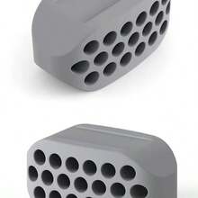 1 件面部下颌线锻炼器 - 下颌训练器、瘦脸按摩器工具、美容、护肤产品、水疗、自我护理、护肤工具、面部护理、美容师用品、按摩、面部按摩工具、面部滚轮 - 黑色 - 查看 4