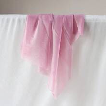 12 件多色闪亮涤纶薄雪纺方形纯色手工餐巾 46*46 厘米/18*18 英寸，适用于派对、婚礼、圣诞节、日常使用、餐厅、咖啡厅装饰、餐具、杯垫 - 彩色 - 查看 13