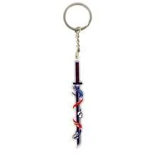 2025 New - Anime Style Acrylic Keychain, Cartoon Sword Design Creative Ornament, Perfect For Christmas, Halloween, Gift - Multicolor - View 9