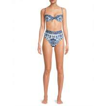 FARM Rio Tapestry High-Rise Bikini Bottom
