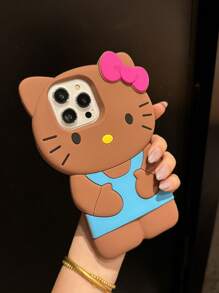 Sanrio 1PC Sanrio 3D Digital Phone Case, Hello Kitty Phone Case, Cute Cartoon Decorated Phone Case, Anti-Fall Phone Case, Full Series IPhone12/13/14/15/16/17 Phone Case, Galaxy Phone Case, A15 Phone Case, G S24 Ultra Phone Case, A15, A35, A55, Galaxy S22/S23/S24/S2, Thanksgiving And Valentine's Day Surprise