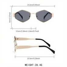 Vintage Chic Women'S Fashion SunGlasses - French Artistic Style, Full Frame, Polycarbonate Lenses & Frame, Decorative Eyewear, Elegant Accessories