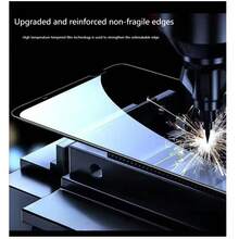 5pcs Anti-Peep Tempered Glass Screen Protector, Suitable For Infinix Phone Series, Privacy Screen Guard, Anti-Spy Tempered Glass, Privacy Protection Film - Chuanglong-white Film Anti-peep - View 2
