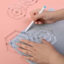 MIUSIE Acrylic Patchwork Ruler And Template Inches Quilting Tools And Accessories Patchwork Craft Tool For DIY Sewing Measure