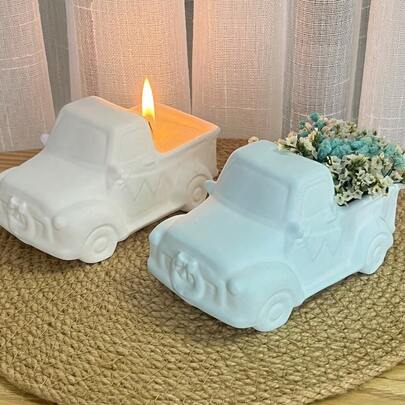 DIY Crystal Epoxy Resin Molds For Car Planter, Flower Pot, Gypsum, Candle, Silicone Jewelry Decoration Accessories