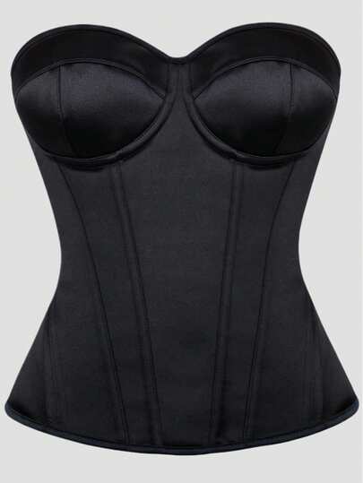 Elegant svart lång blus med åtsittande midja, lämplig för dans, musikfestivaler och vardagsbruk