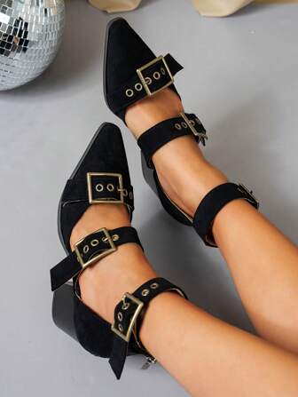 Black Hollow-Out High Heel Sandal Boots, 2025 Summer New Mesh Boots, Pointed Toe High Heel Lace-Up Zipper Thick Heel Pointed Toe Roman Short Boots, Fashion Versatile Women Boots
