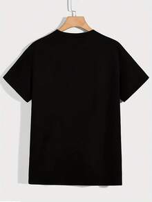 Women'S Graphic T-Shirt - "Some Things Are Better Left Unsaid, But I'm Probably Going To Say Them Anyway" Print - Relaxed Fit, Classic Crew Neckline, Short Sleeves For Comfort - Perfect For Spring, Summer, And Casual - màu đen - Xem 2