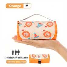 Multi-Style Outdoor Portable Picnic Mat Pocket Mini Beach Camping Sandproof Ground Cloth – Ultra-Light Large Picnic Blanket With Desert Oasis Print – Compact Pocket Storage, Sand-Free, Waterproof, Foldable, Reinforced Corners For Stability - 彩色 - 查看 26