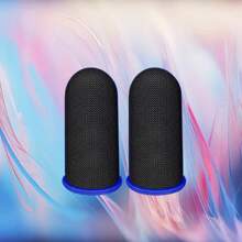 Premium Deer Design Gaming Finger Sleeve - Seamless Touchscreen Gloves, Sweat-Wicking & Breathable Thumb Sleeves, Made Of Carbon Fiber Material, Comfortable & Precise Grip Enhancement, Suitable For Gamers, Compatible With All Smartphone Games