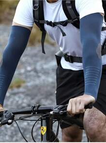 Manicotti per braccia rinfrescanti, unisex, dalla vestibilità morbida e ampia, protezione UV, coperture per gomiti sportive e ciclismo, traspiranti ed elastici, adatti per l'estate