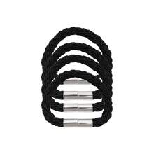 1pc Magnetic Curtain Tie Back, Curtain Rope Holder, Convenient Decorative Curtain Tiebacks, Modern Minimalist Style, Woven Rope Curtain Fastener Suitable For Thin Or Thick Home And Office Curtains