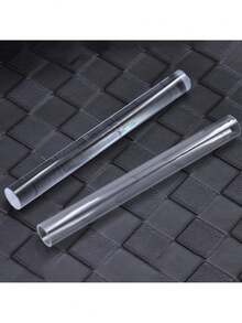 1pc Acrylic Clay Roller Acrylic Round Tube Roller Rolling Clay Bar Clear Clay Art Craft DIY Polymer Clay Tool - Multicolor - View 6