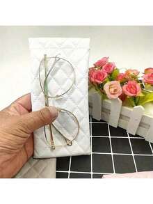 1 Stück/2 Stücke/3 Stücke/4 Stücke/8 Stücke Unisex tragbare komprimierte Brillenetui - Multifunktionale Aufbewahrungstasche aus PU-Leder für Brillen, Handy, Münzen, Augenmasken und Make-up Pinsel (4 Farben erhältlich) für Reiseaufbewahrungstasche, Makeup Tasche, Kosmetiktasche