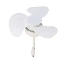 Mini ventilateur USB pour le camping et les voyages, ventilateur de refroidissement 2000 tr/min, flux d'air silencieux et puissant pour les téléphones et les ordinateurs portables