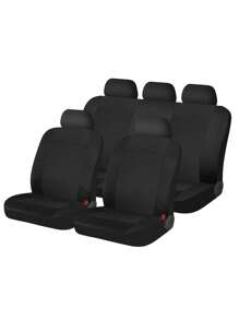1/2/5pcs Universal Seasonal Car Seat Covers, Fabric, Ultra-Thin, Anti-Dirty, Breathable Elastic Net Cloth Seat Cushion Covers