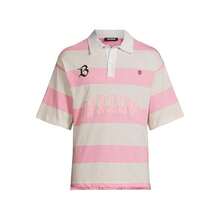 Barrow Rugby Cotton Polo Shirt - PRISM PINK - View 1