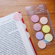 7 Color Sticky Note Kit Colorful Bookmark 140 Sticky Notes - Creative Stationery Back To School - Multicolor - Ver 1