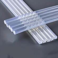 1/6/12/24热熔胶条套装，适用于DIY工艺品、一般家居维护和节日工艺品。热熔胶棒具有良好的粘合功能，可用于粘合木材、金属、玻璃、花卉、泡沫、织物、皮革、陶瓷、装饰品、手工艺品、电子产品、纸制品、包装、照片、办公用纸以及大多数塑料制品。工具配件