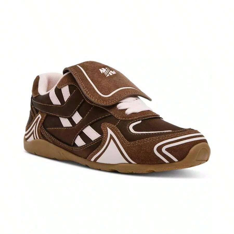 Steve Madden Women's  Lace-Up Sneakers - Brown/Pink Multi - View 1