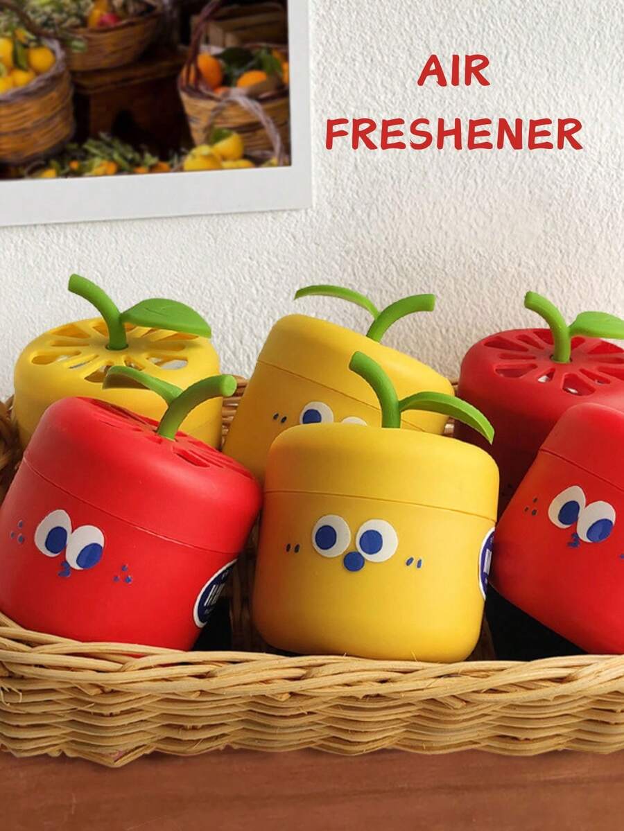 番茄形状 - 果味茶系列空气清新剂，汽车固体香薰，香薰挂件，厕所香氛，空气清新剂，持久留香，家居清新剂，扩香器，礼物，家居装饰礼物，生日毕业 - 多款香味 - 查看 1