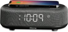 Bluetooth Alarm Clock With Wireless Charger And USB Charging Station, Digital Alarm Clock For Bedrooms, Office, Or Dorm (IBTW112) - Multicolor - View 1
