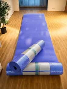 Esterilla de yoga bicolor, parte delantera suave y con rebote, parte trasera antideslizante, esterilla para pilates y fitness, almohadilla para picnic al aire libre, hecha de material TPE, inodora, resistente al desgarro, adecuada para yoga de señoras y entrenamiento en casa - Multicolor - Ver 5