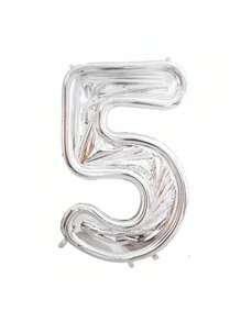 65 Inch Digital Shaped Aluminum Film Balloon Frame, Three-Dimensional Balloon Frame, Birthday Balloons, Anniversary Party, Wedding Decoration, Home Party Decor Balloons, Baloon, Bride To Be, Bridal Shower