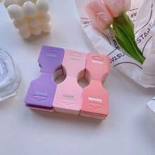 50 件彩色珠宝展示卡带支架 - 淡紫色、粉色、绿色、蓝色、红色 - 非常适合项链、手镯、耳环、发带 - 非常适合小型企业用品和珠宝包装