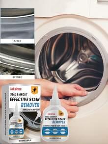 jakehoe Gel para remover manchas, gel de limpieza multiusos para descontaminación, agente de descontaminación para sellar anillos y espacios en el hogar