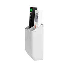 Suporte Universal de Parede para Triplo Controle Remoto - Branco - Visão 5