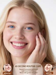 Lymphatic Drainage Face Brush – Ultra-Soft Bristles, Puffiness Reducer, Ergonomic Facial Contour Massager, Portable Beauty Tool