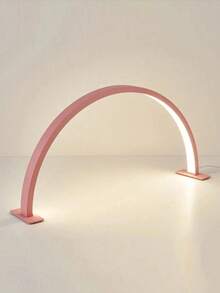 便携式半月形 LED 美甲灯带按钮控制 - USB 供电，现代白色设计，适用于美甲、睫毛延长、纹身和皮肤护理 - 太空主题专业美容院照明，凝胶指甲 UV 灯，抛光金属装饰 - 多色 - 查看 13