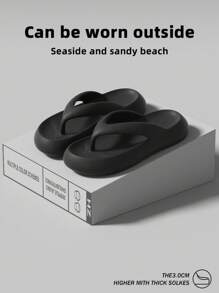 Tongs pour femmes, légères et souples, sandales pour la plage et la douche