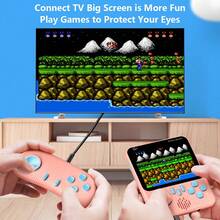 Máy chơi game cầm tay YiYi Macaron Mini 666-trong-1, màn hình lớn 3.5 inch, pin sạc 600mAh, cắm là chơi, máy chơi game retro di động (1 người chơi/2 người chơi) - Nhiều màu - Xem 8