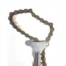 Llave de cadena universal para aceiteLlave de cadena universal para aceite: Cuerpo de acero, adecuada para torque de motor de coche, extractor de filtro y spanner de pinza: Cuerpo de acero, adecuada para torque de motor de coche, extractor de filtro y spanner de pinza - Multicolor - Ver 3