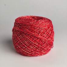 金银线闪闪空心纱钩针线手工DIY接线亮丝线包包玩偶线绣花线蕾丝钩边编织针线