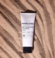 MARLOWE. No. 128 Men's Lotion With Sunscreen SPF 50, 3.4 Oz, Oil-, Lightweight Daily Face Moisturizer Men, Includes Natural Extracts To Hydrate, Nourish & Soothe - Kem dưỡng ẩm cho mặt - Xem 9
