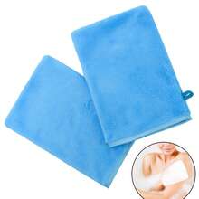 Luvas esfoliantes, luvas de banho, luvas esfoliantes para mulheres para remover pele morta e esfoliar o corpo