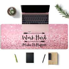 精准表面，激励型加长游戏鼠标垫 - 防滑，仿皮桌面垫，适用于学生和办公室，学习用品，返校季桌面配件，办公用品，办公桌配件，鼠标垫，桌面鼠标垫 - 彩色 - 查看 5