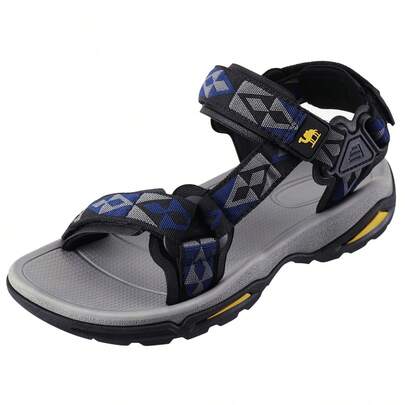 CAMEL CROWN 男士凉鞋，夏季凉鞋，户外运动涉水徒步透气防滑耐用休闲凉鞋